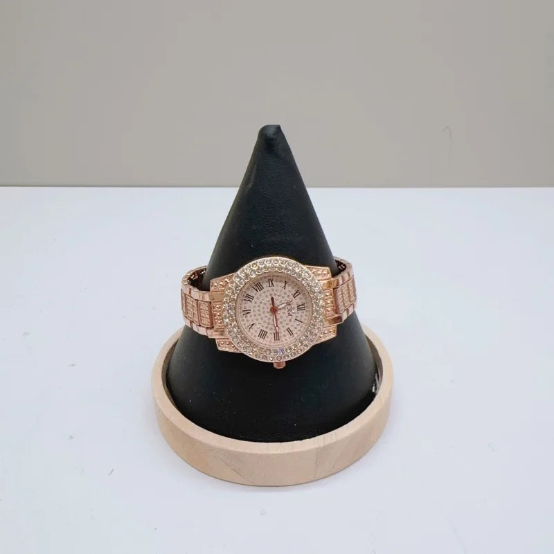 Présentoir Bois Cône Bracelet Bague Collier