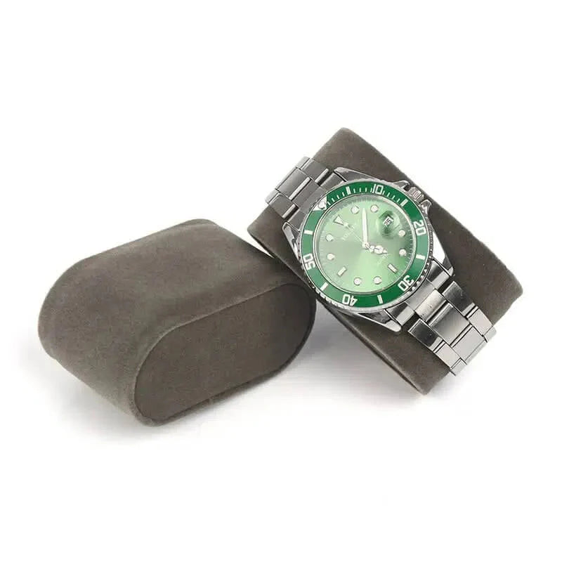 Boîte Montres Cuir Gris Européenne 10 Places