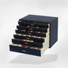 Boîte Bijoux Cuir Luxe 6 Tiroirs