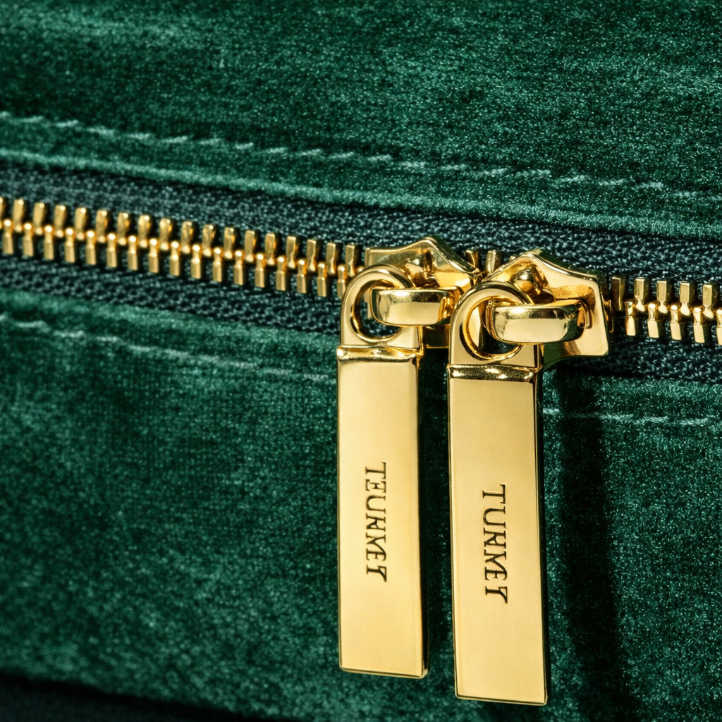 Boîte à Bijoux Velours Double Étage Voyage