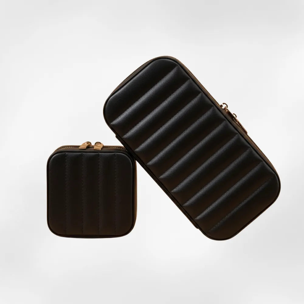 Boîte Bijoux Fille Miroir Velours Compartimentée