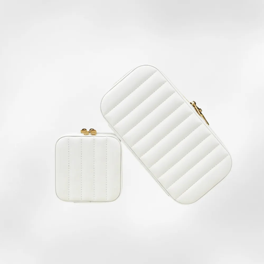 Boîte Bijoux Fille Miroir Velours Compartimentée