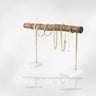 Présentoir Bracelet Bois Flotté Marbre Vitrine