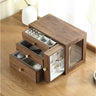 Boite Bijoux Bois Grand Format Velours