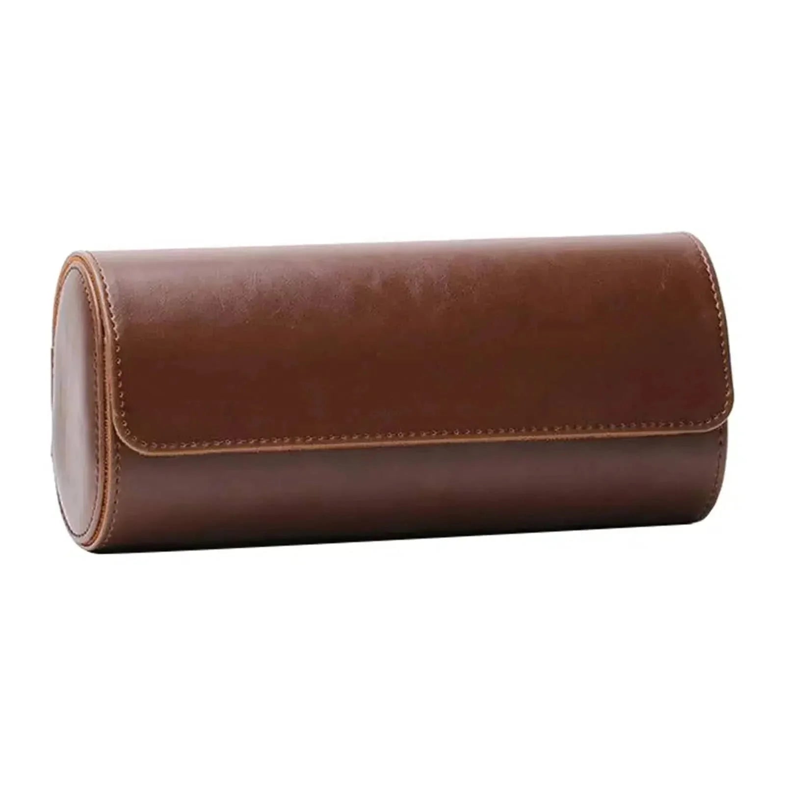Boîte Montre Skai Trio Marron