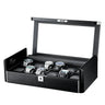 Coffre Fort Montre Bois Carbone 6 Remontoirs