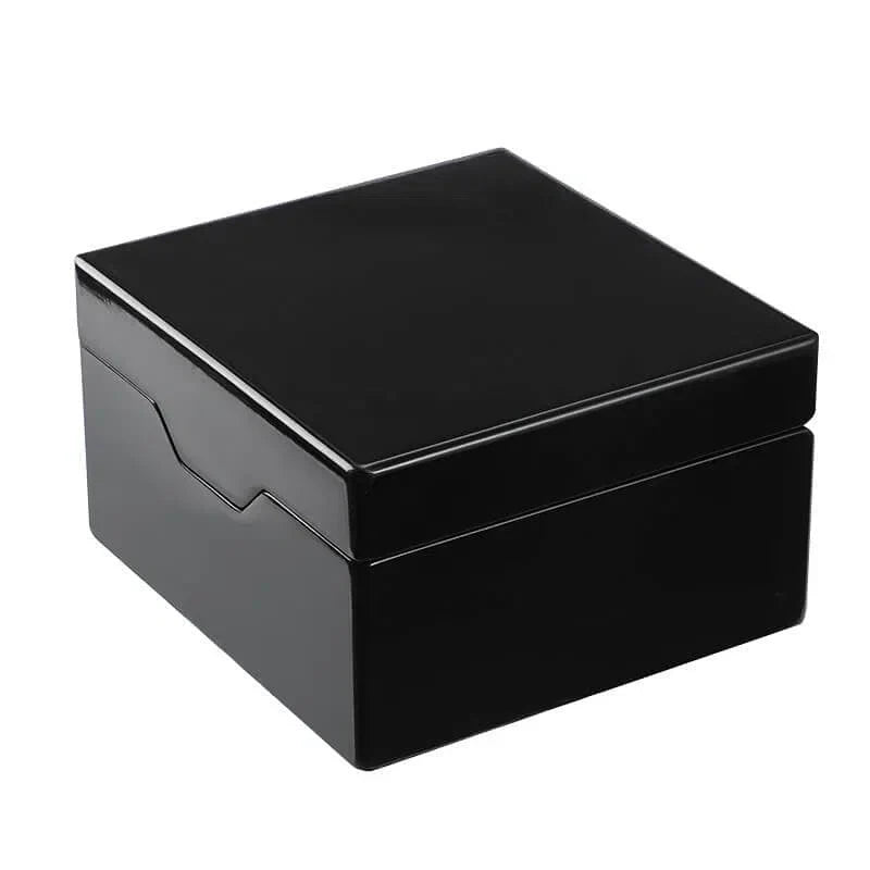 Boîte à Montre Bois Royale Velours Rouge Coffret