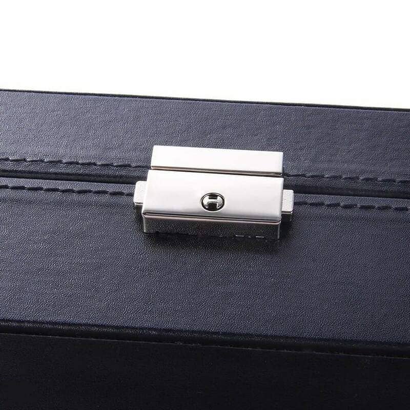 Coffret Montre Simili Cuir Velours 8 Places