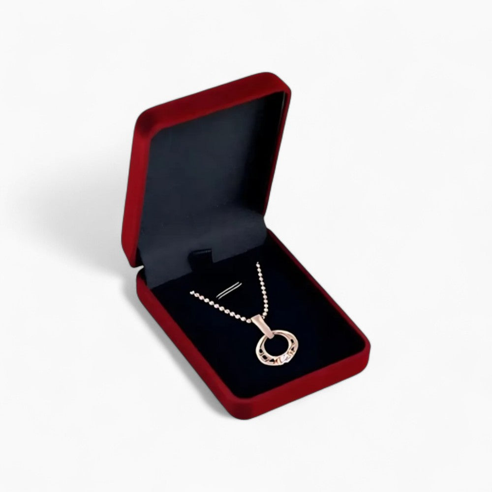 Boîte Collier Velours Individuelle Cadeau