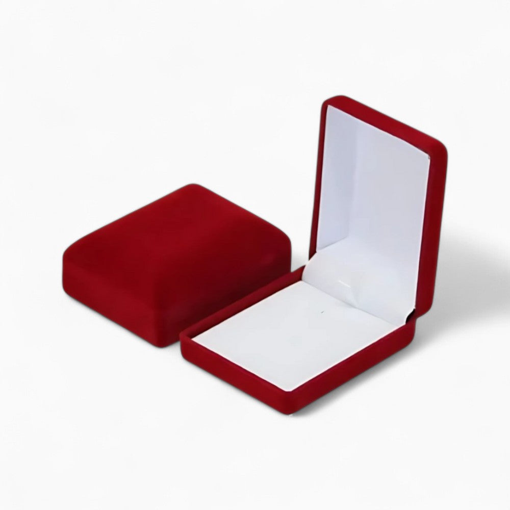 Boîte Collier Velours Individuelle Cadeau