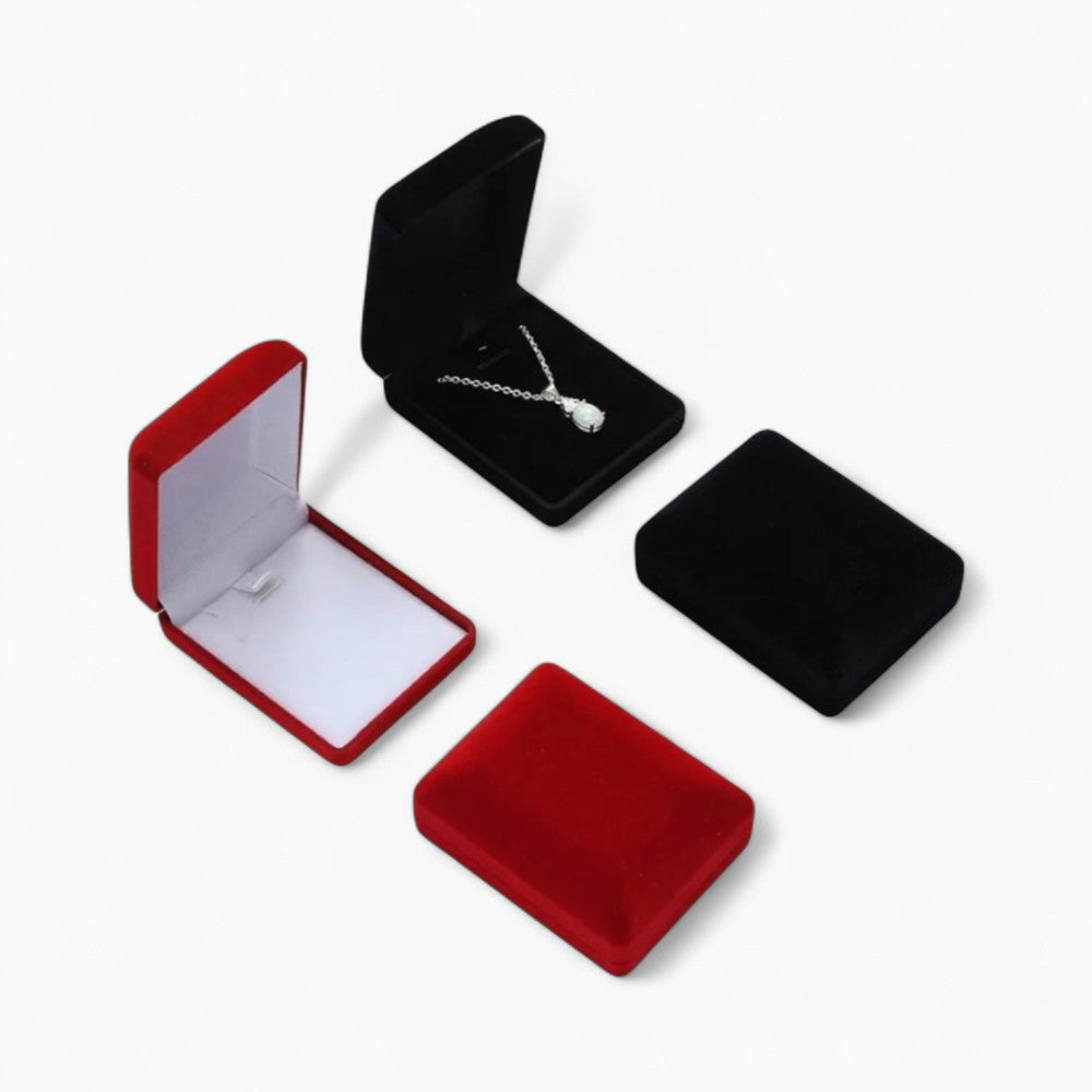 Boîte Collier Velours Individuelle Cadeau