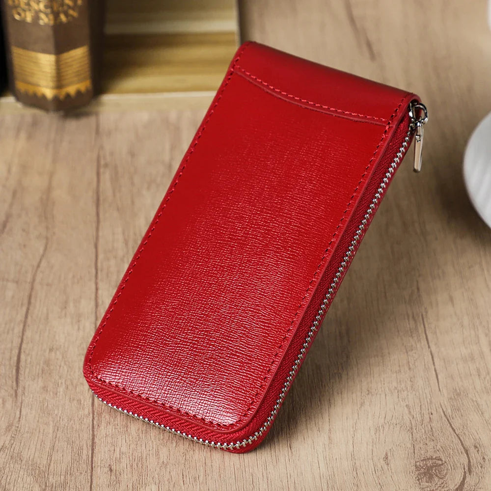 Boîte Montre Cuir Écrin Individuel Compact