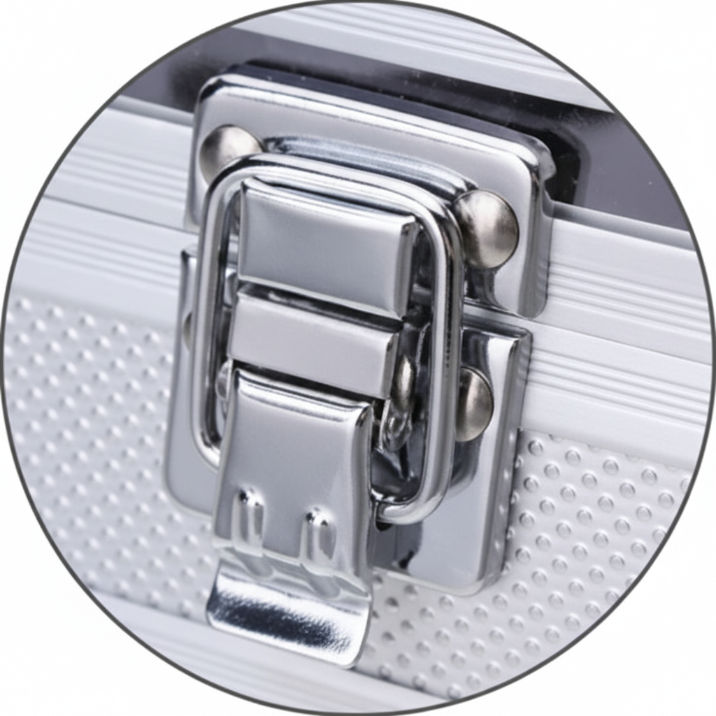 Boîte Montre Métal Aluminium 12 Emplacements