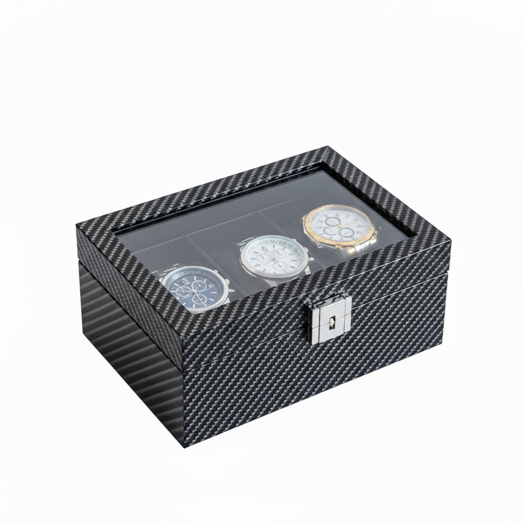 Boîte Montre Bois Premium 3 à 12 Slots