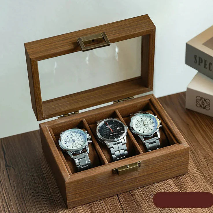 Boîte Montre Bois Premium 3 à 12 Slots