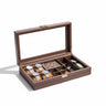 Boîte Bijoux Cuir Grande Capacité Coffret Montres