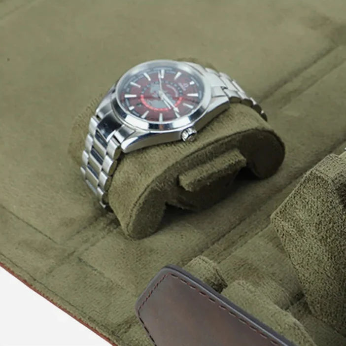 Boîte Montres Cuir Vintage 12 à 20 Places Luxe