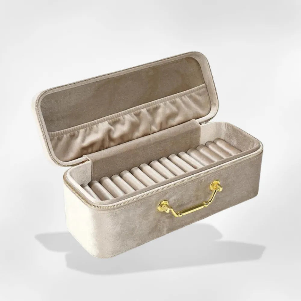 Boîte Bracelet Velours Voyage Coffret Rangement