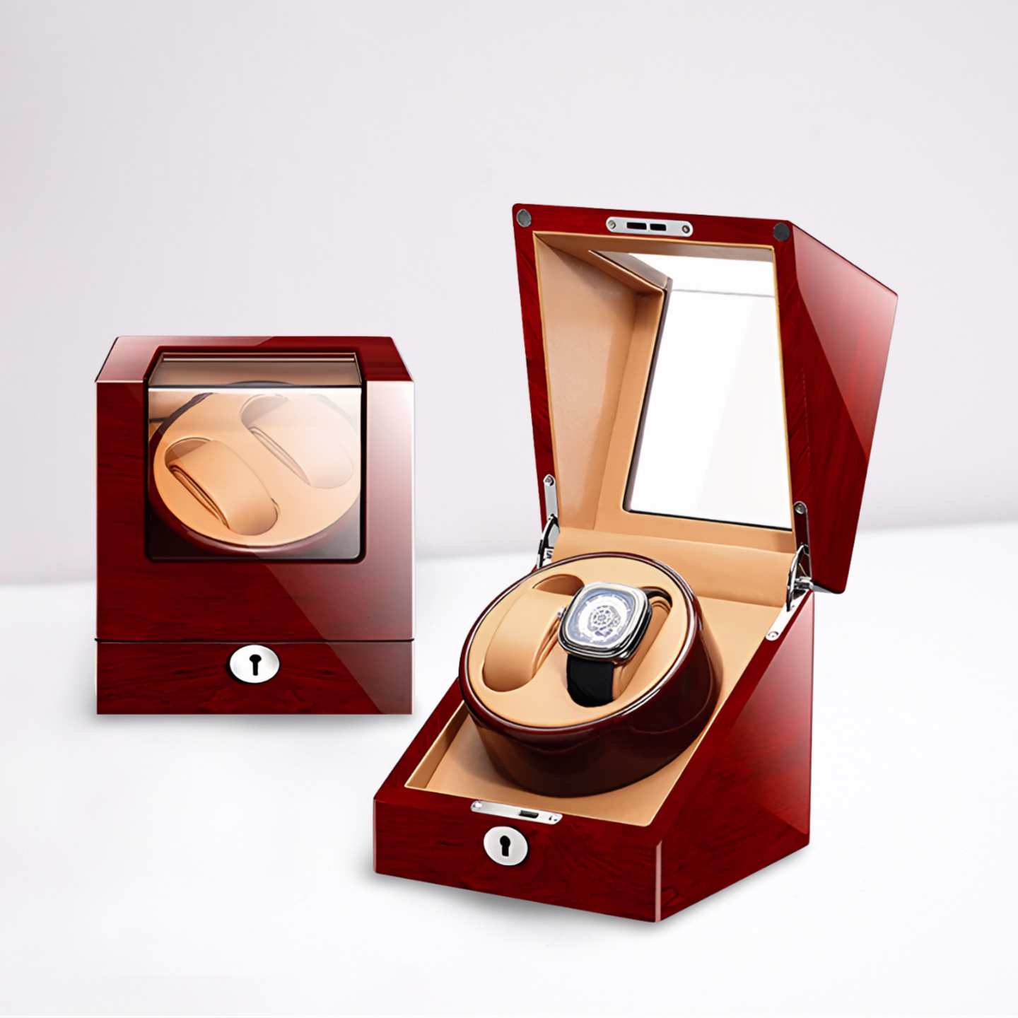 Remontoir Montres Bois 2 Places Mabuchi Silencieux