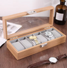 Boite à Montre Bois Bambou 6 Places Coffret