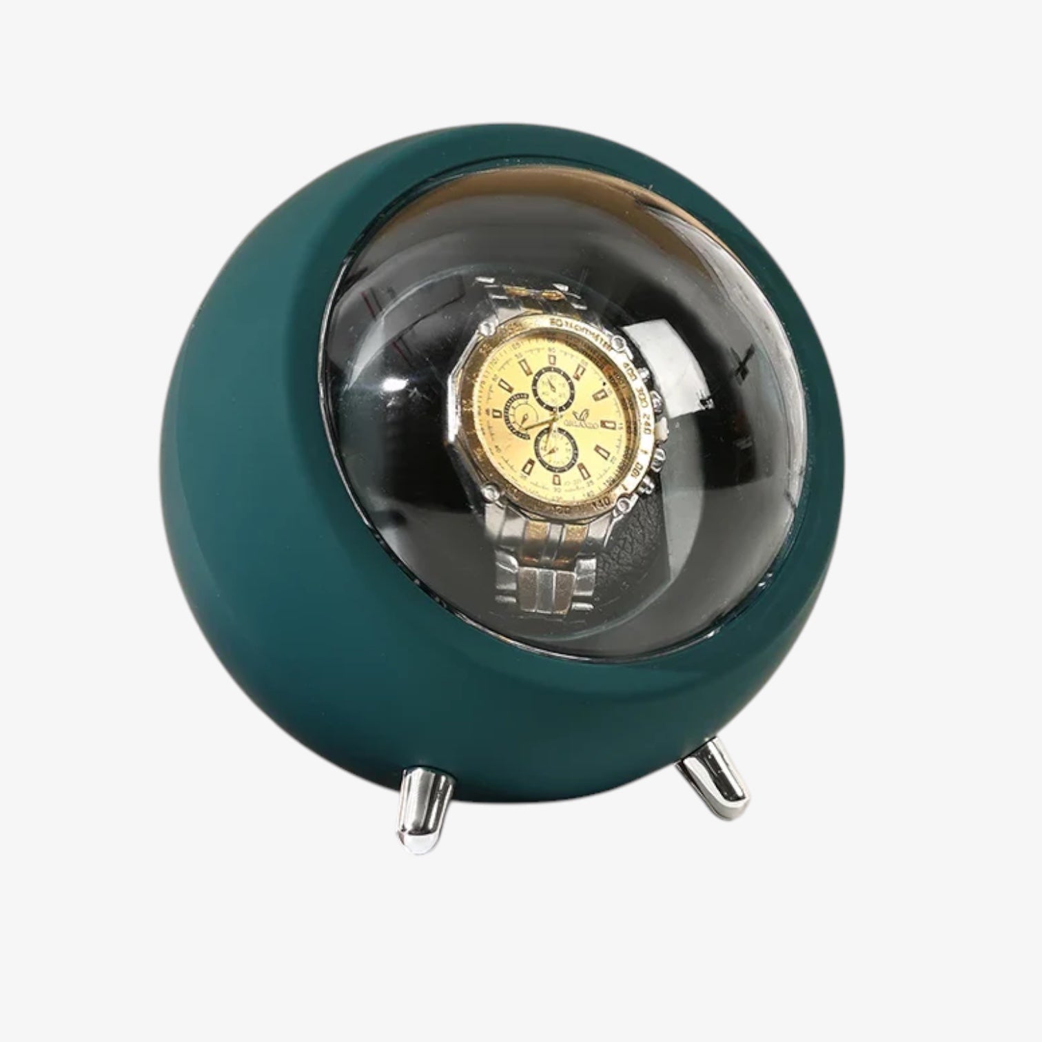 Remontoir Montre Bulle Design Sphérique Silencieux
