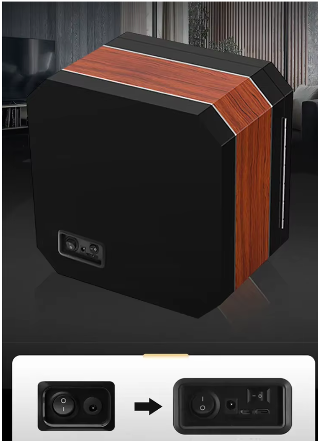 Remontoir Bois Cuir 4 Montres Automatiques Silencieux