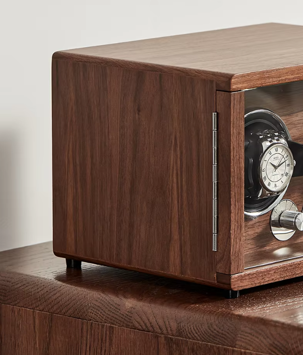Remontoir Montre Bois Massif Duo Artisan