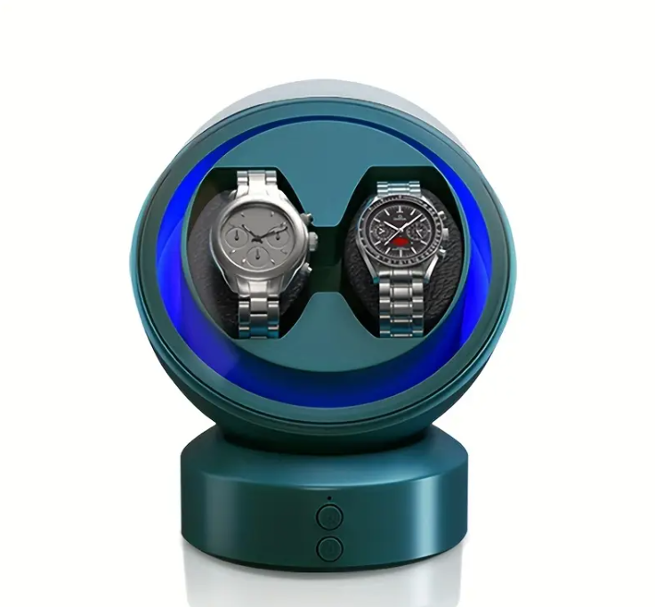 Remontoir Montre Globe LED Blanc