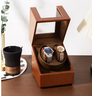 Remontoir Montre Cuir Noir Duo Mabuchi