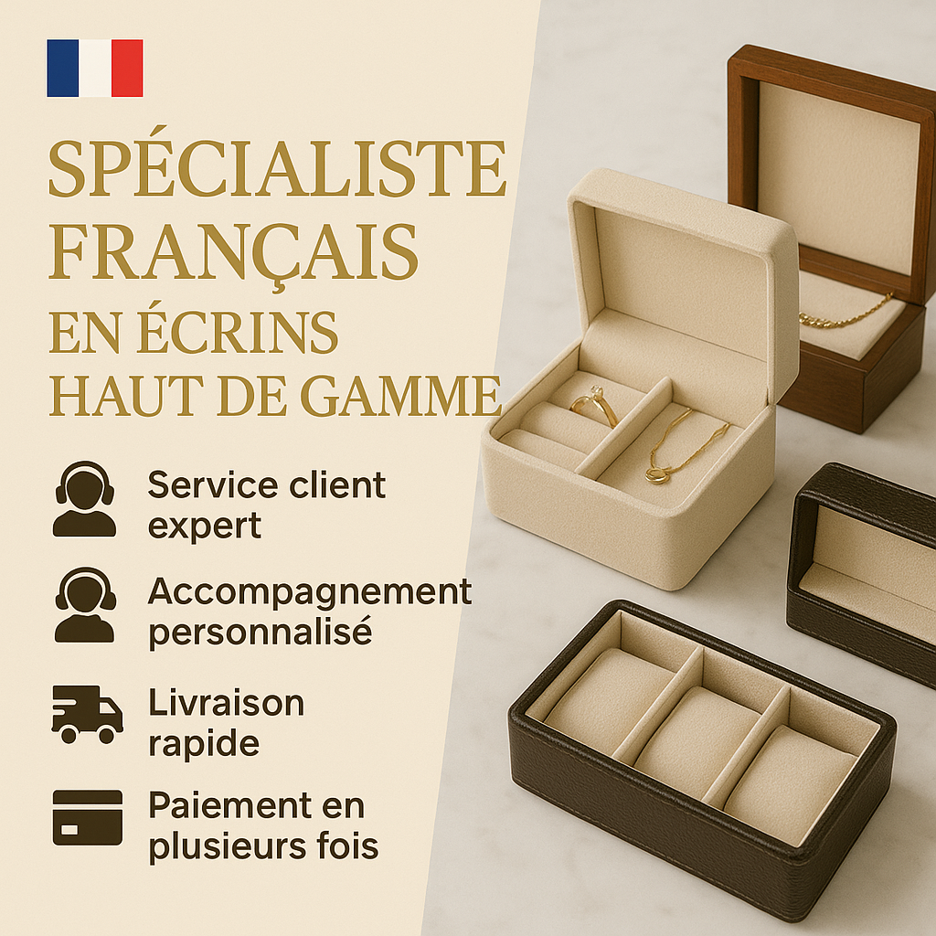 Boîte à Bijoux Bois Rotative Miroir Psyché Blanc