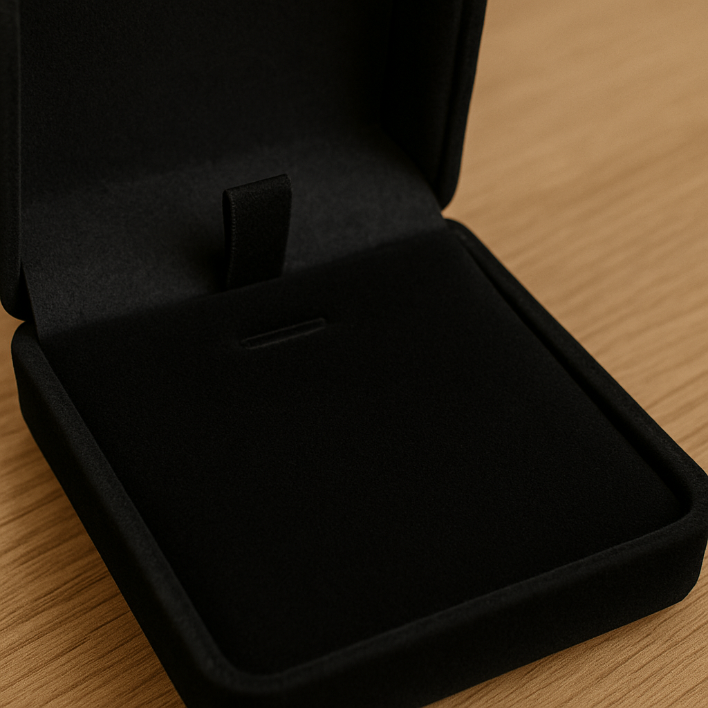 Boîte Collier Velours Individuelle Cadeau