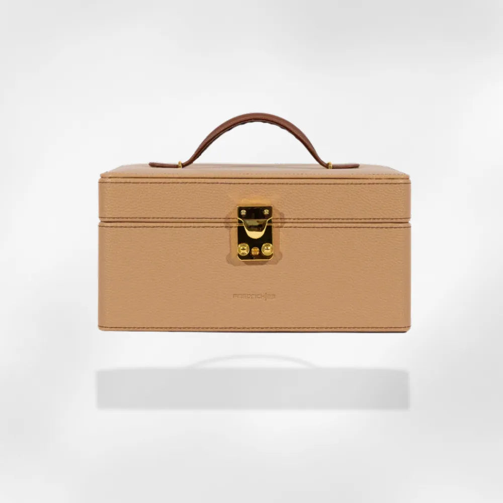 Boîte Bijoux Femme Luxe Cuir Compartiments Securisee