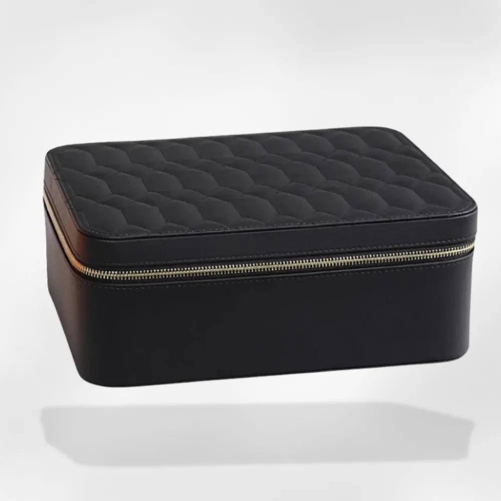 Boîte Bijoux Homme Cuir Voyage Compartimentée