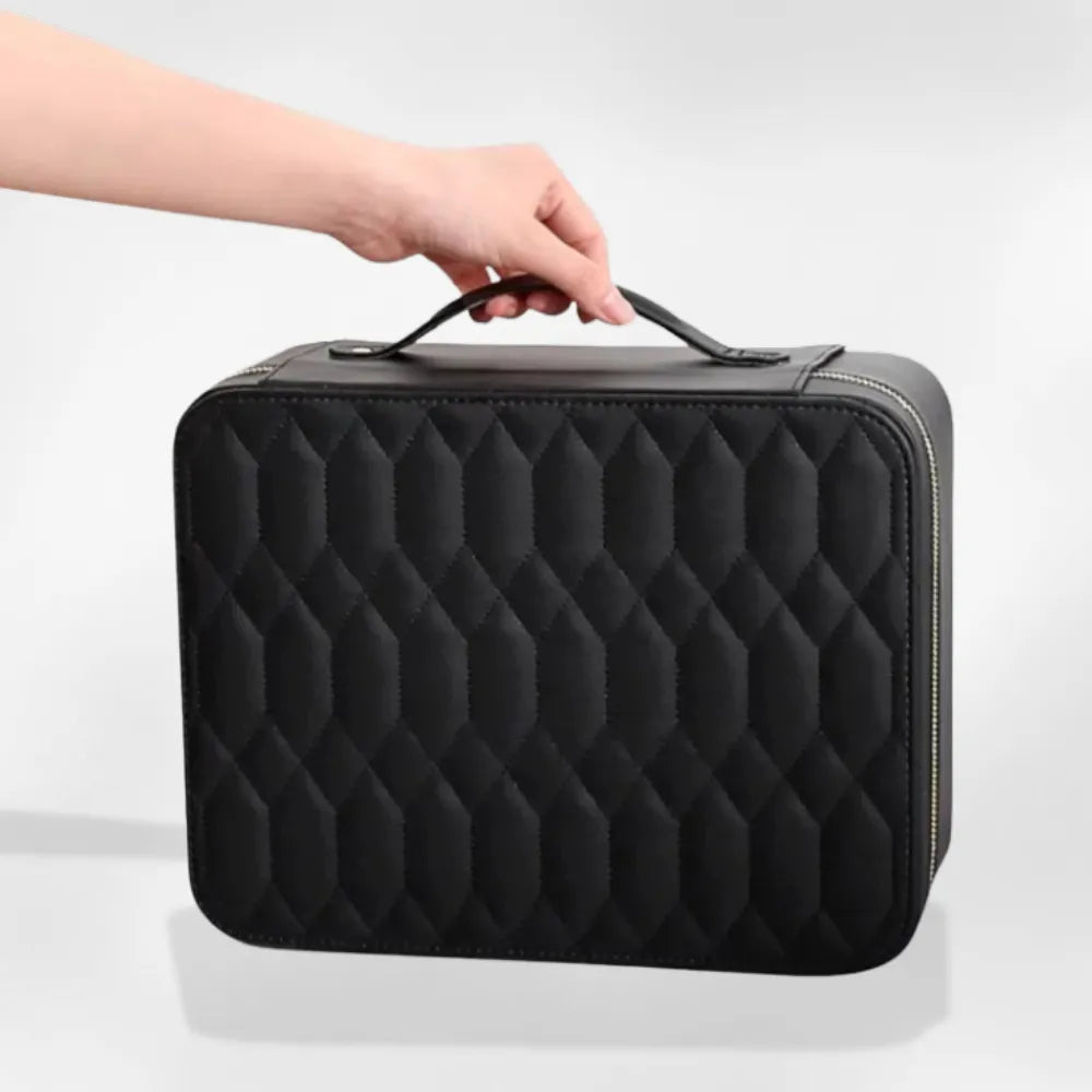 Boîte Bijoux Homme Cuir Voyage Compartimentée