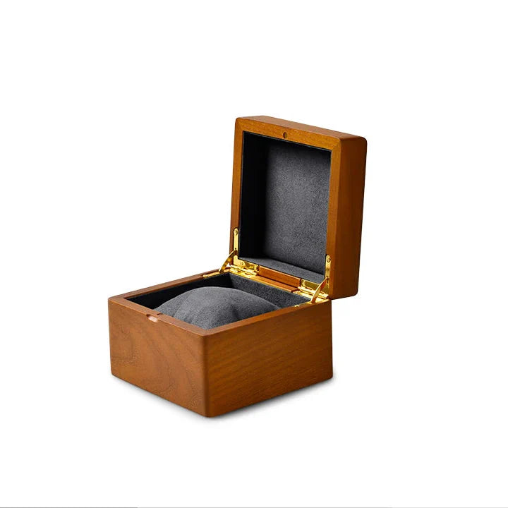 Coffret Bois Massif Montres 1 ou 2 Places Microfibre
