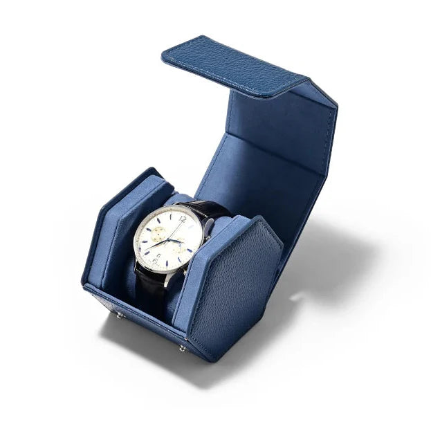 Coffret Montre Bois Laqué Piano 2 Emplacements