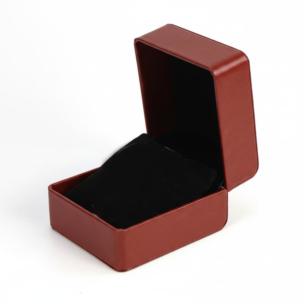 Coffret Cadeau Montre Cuir Marron 1 Emplacement