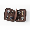 Coffret Montre Cuir Vintage Zippé 2 4 6 8 Places