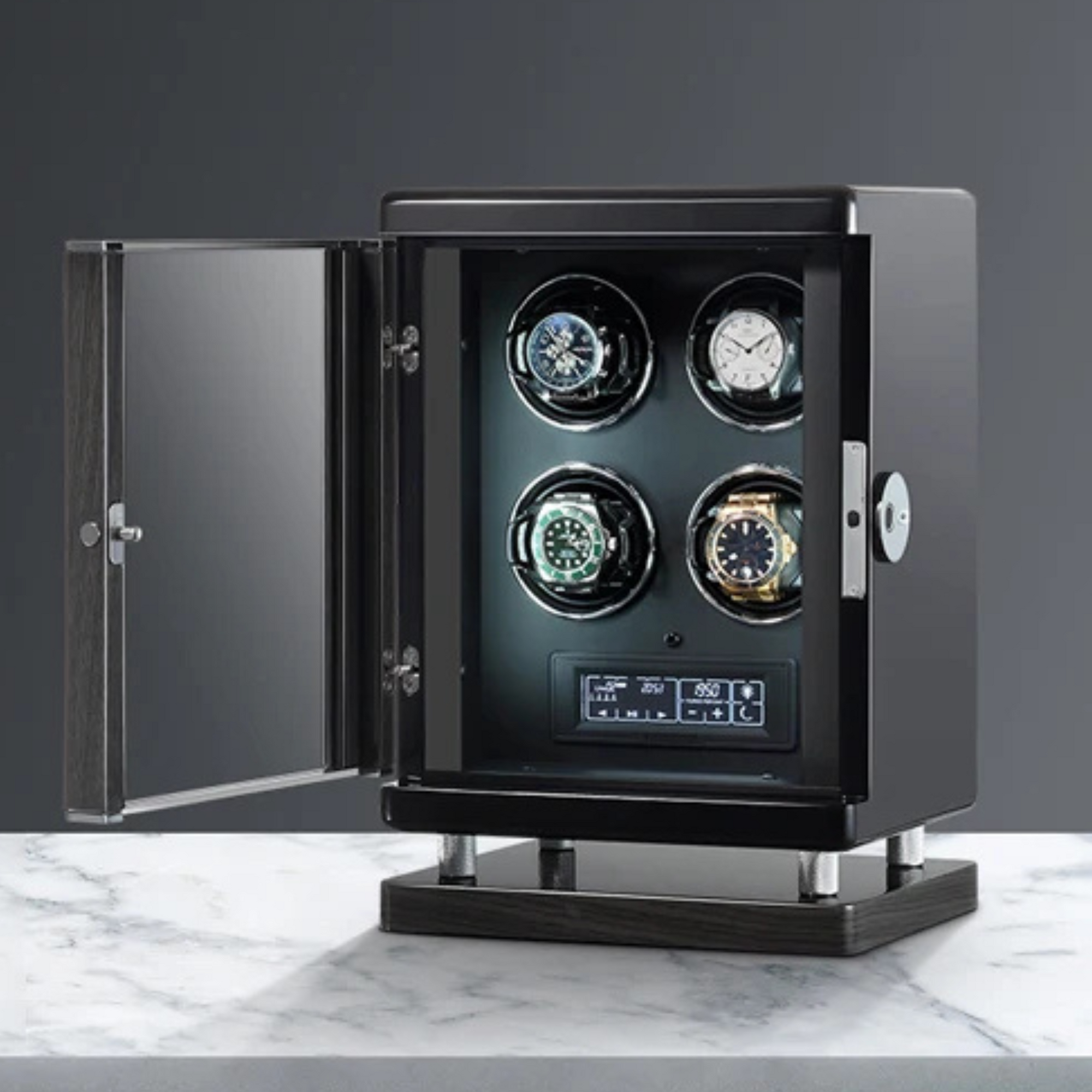 Remontoir Montre Bois 2 ou 4 Emplacements Design