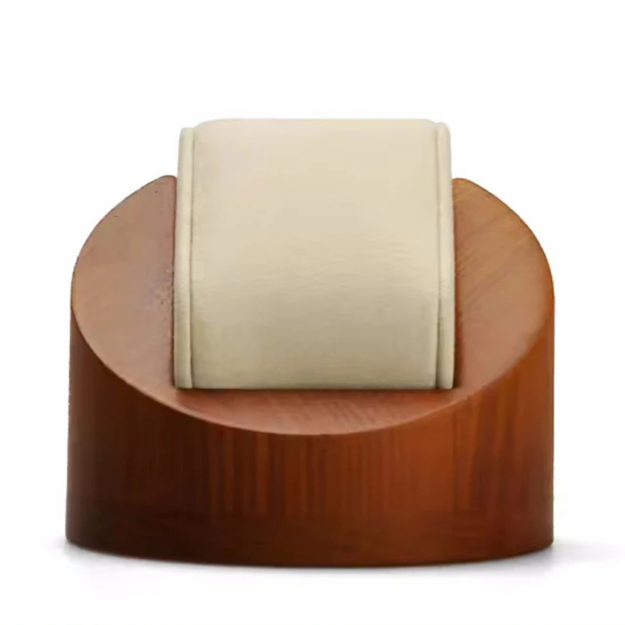Présentoir Montre Bois Naturel Coussin Microfibre