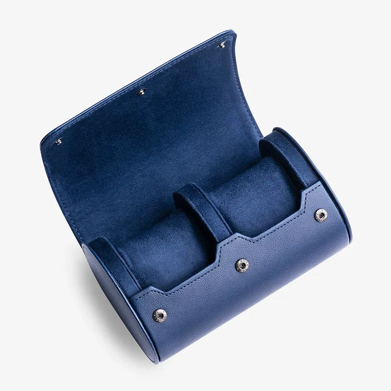 Étui Montre Cuir 2 Places Voyage Compact