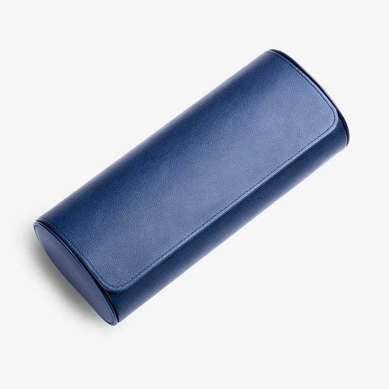 Étui Montres Cuir Véritable 3 Places Voyage