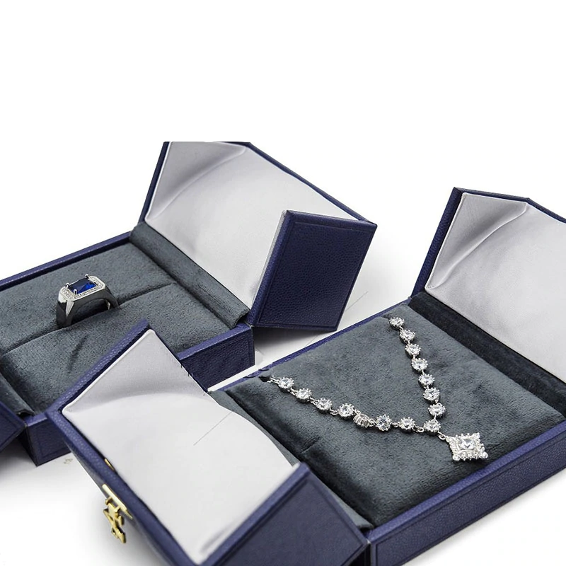 Boîte Bijoux Velours Fermoir Doré Luxe