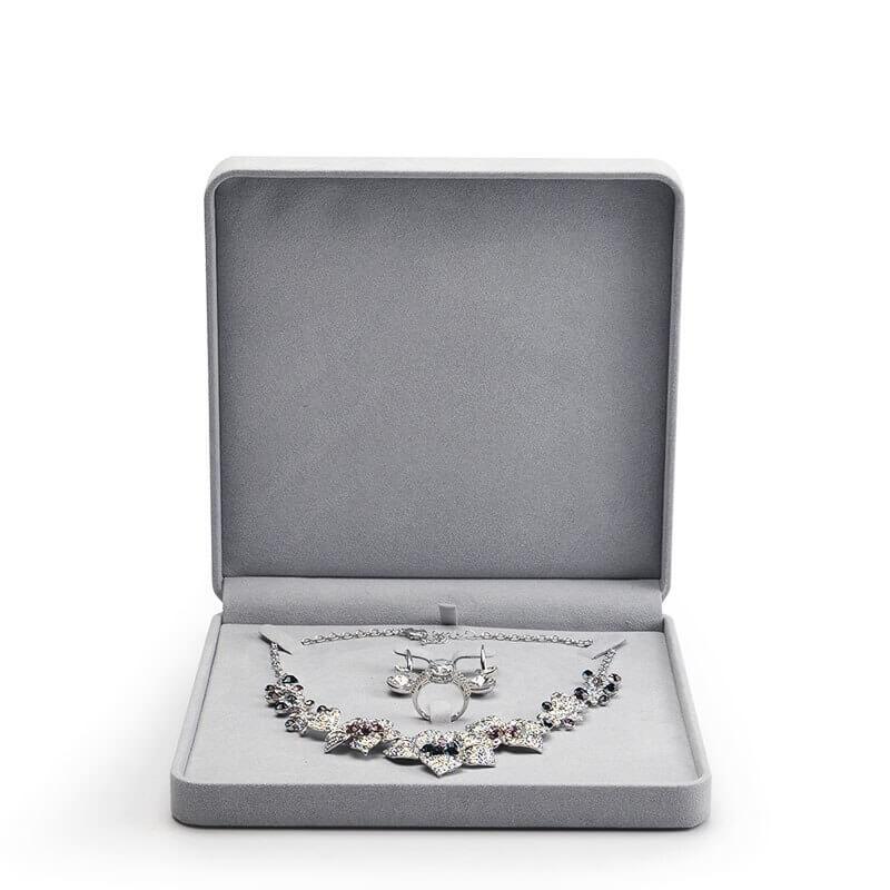 Écrin Bijoux Velours Cuir Compact Multi-Bijoux