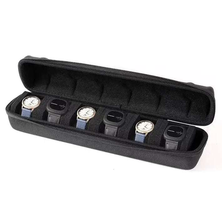 Étui Montre Cuir Rigide Voyage 1 à 10 Places