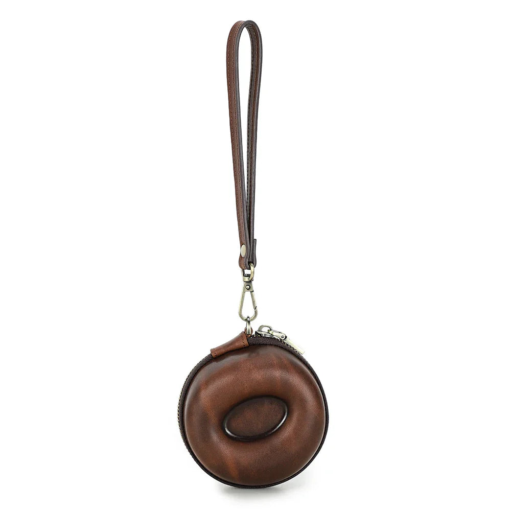 Étui Montre Cuir Zippé Voyage Velours 1 Place