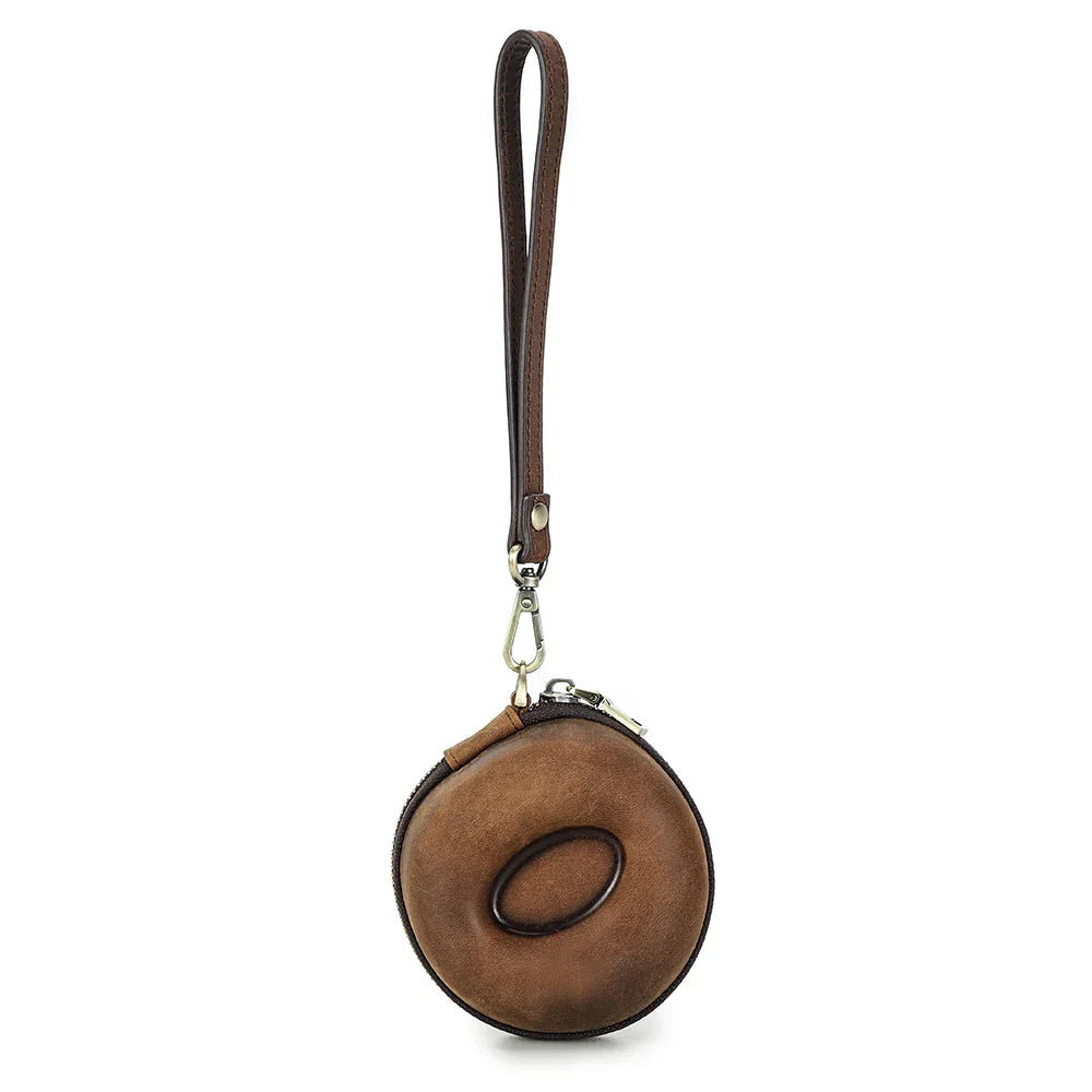 Étui Montre Cuir Zippé Voyage Velours 1 Place