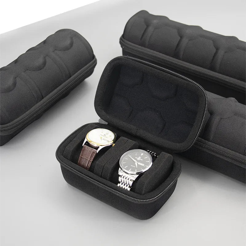 Étui Montre Plastique Rigide 1 à 4 Places EVA