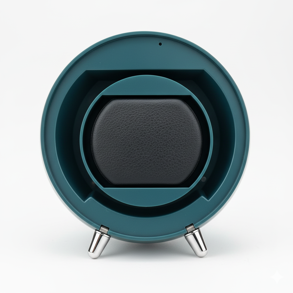 Remontoir Montre Acrylique Vert 1 Emplacement