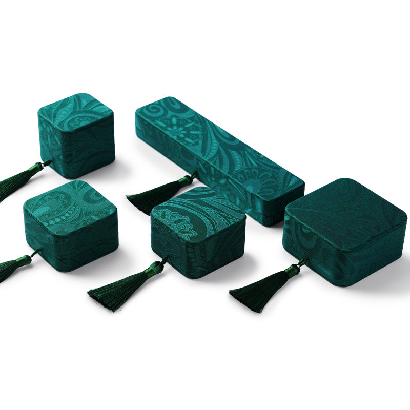Boîte Bijoux Velours Coffret Exception Cadeau